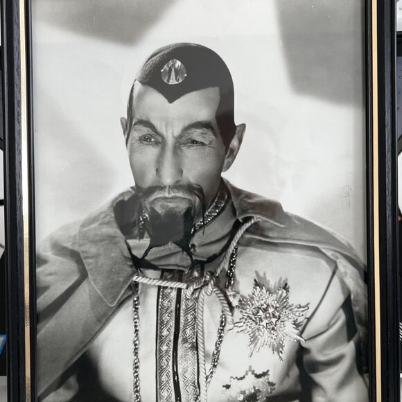 Vintage 1936 Flash Gordon Movie B & W Picture framed - Picture 2 of 2